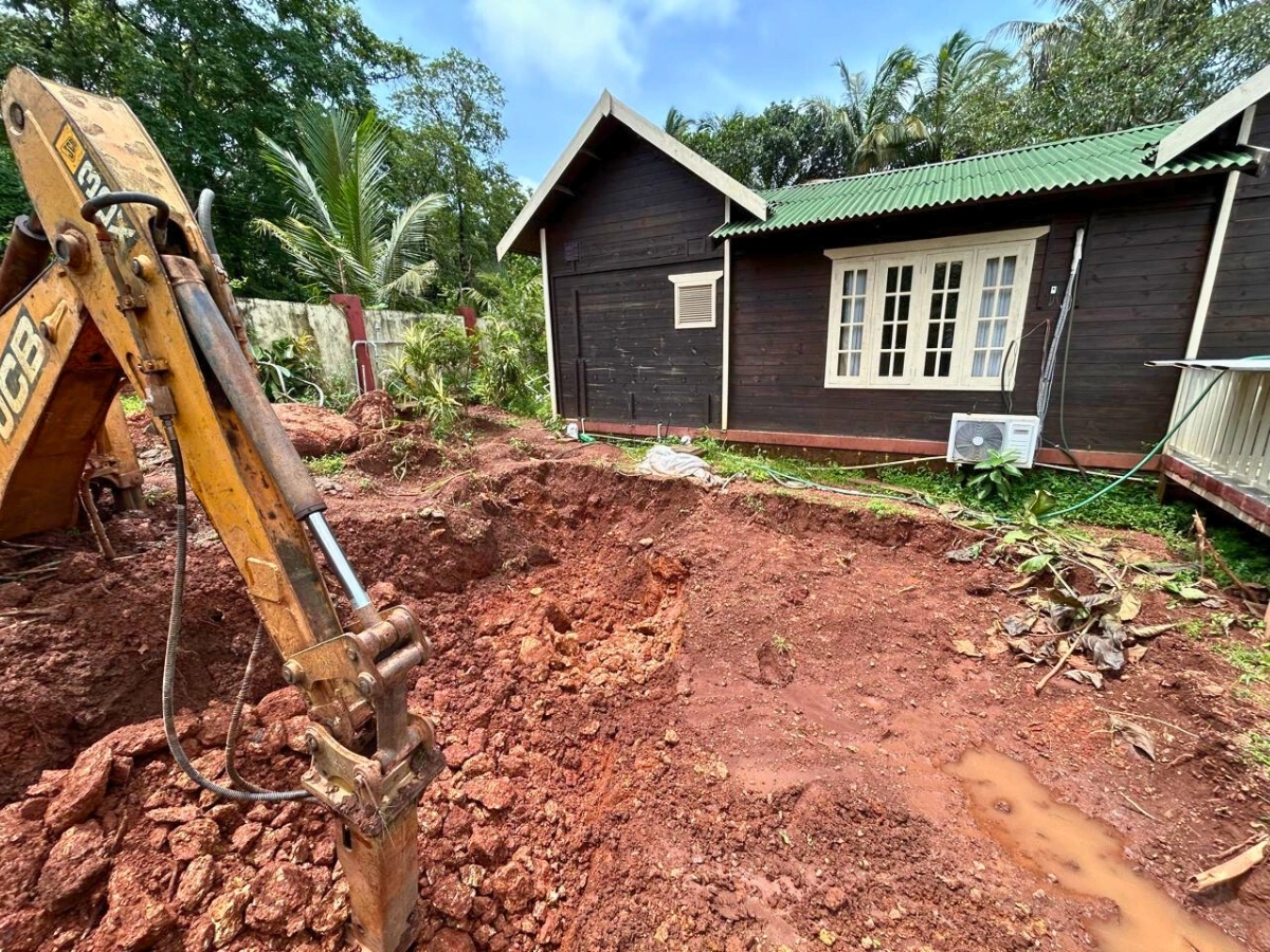 S&J Realty- Thivim pool project