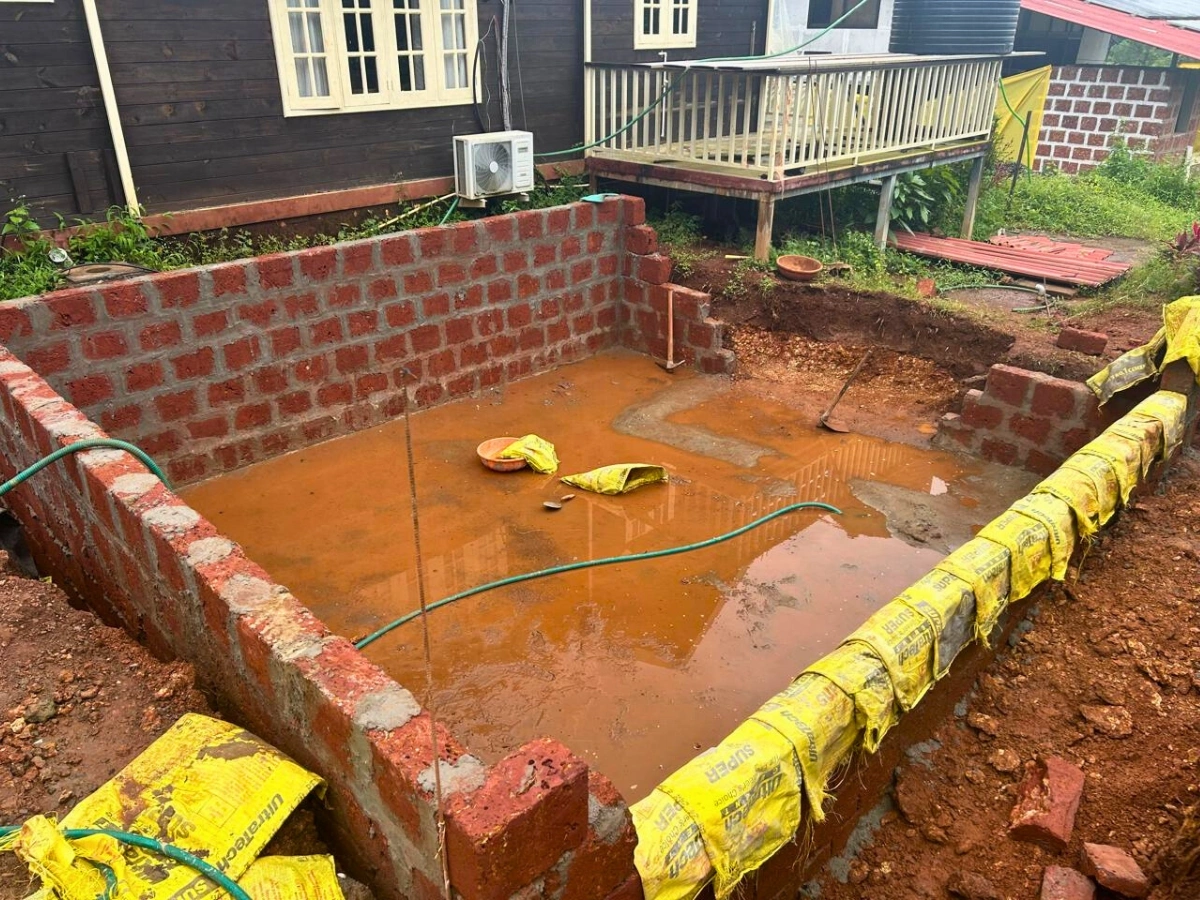 S&J Realty- Thivim pool project