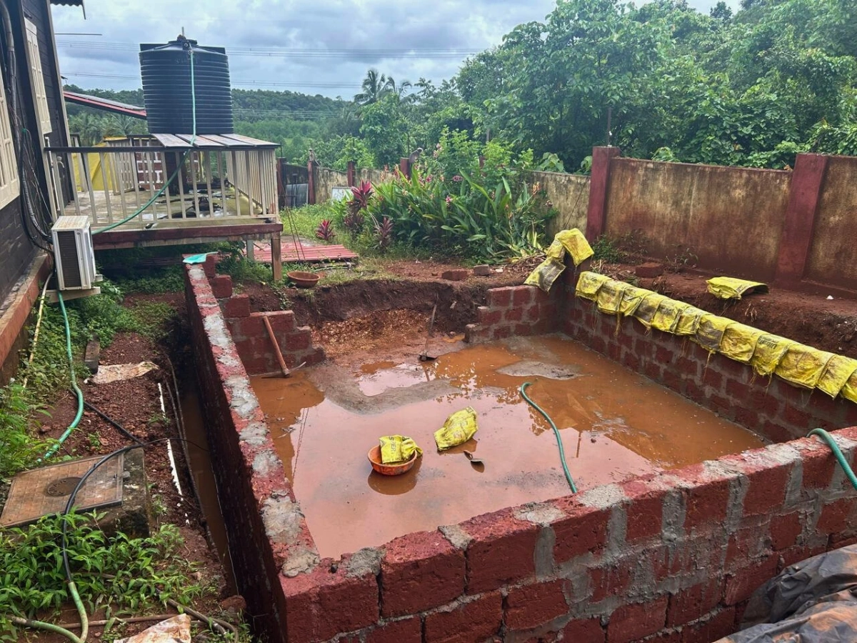 S&J Realty- Thivim pool project