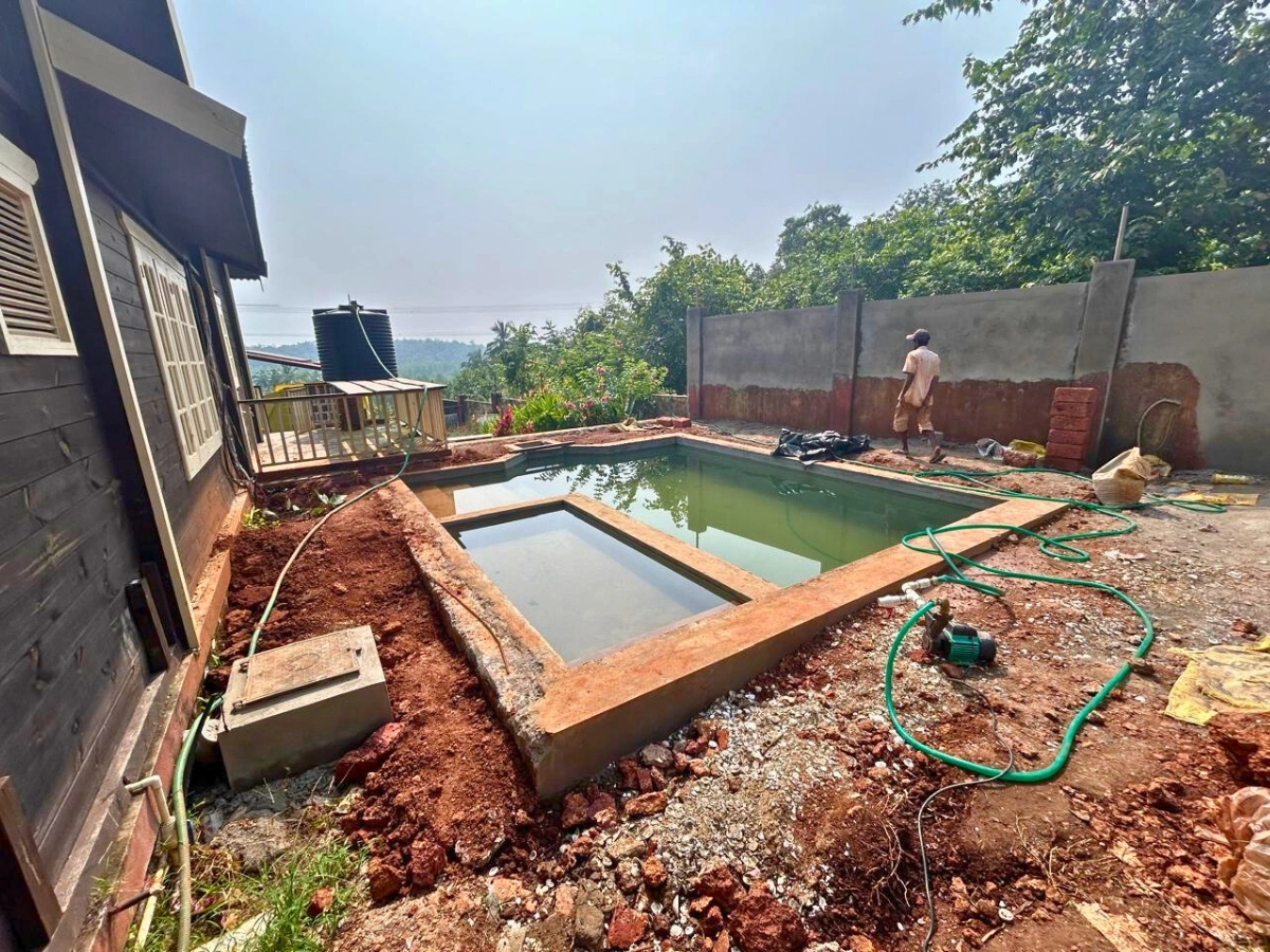 S&J Realty- Thivim pool project